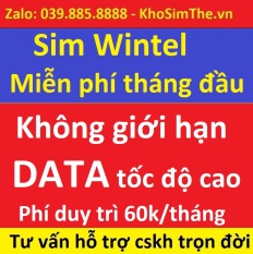 SIM Wintel Win60 – Tặng DATA tốc đọ cao không giới hạn