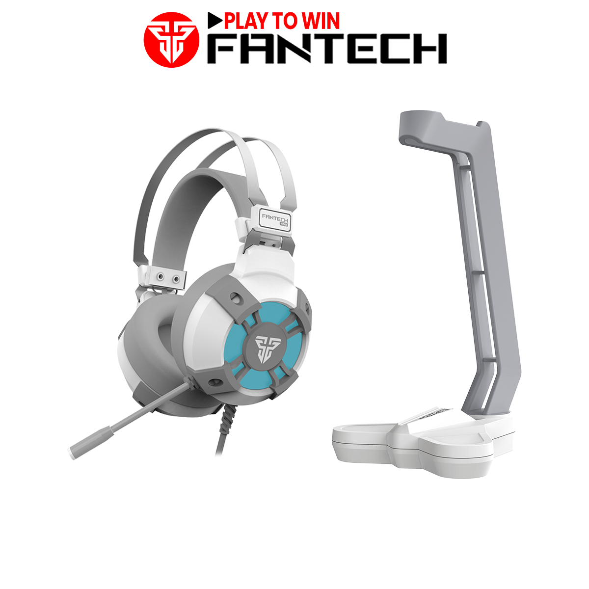 Combo FANTECH Surround Tai Nghe 7.1 HG11 + Giá Đỡ AC3001 – Hãng Phân Phối Chính Thức