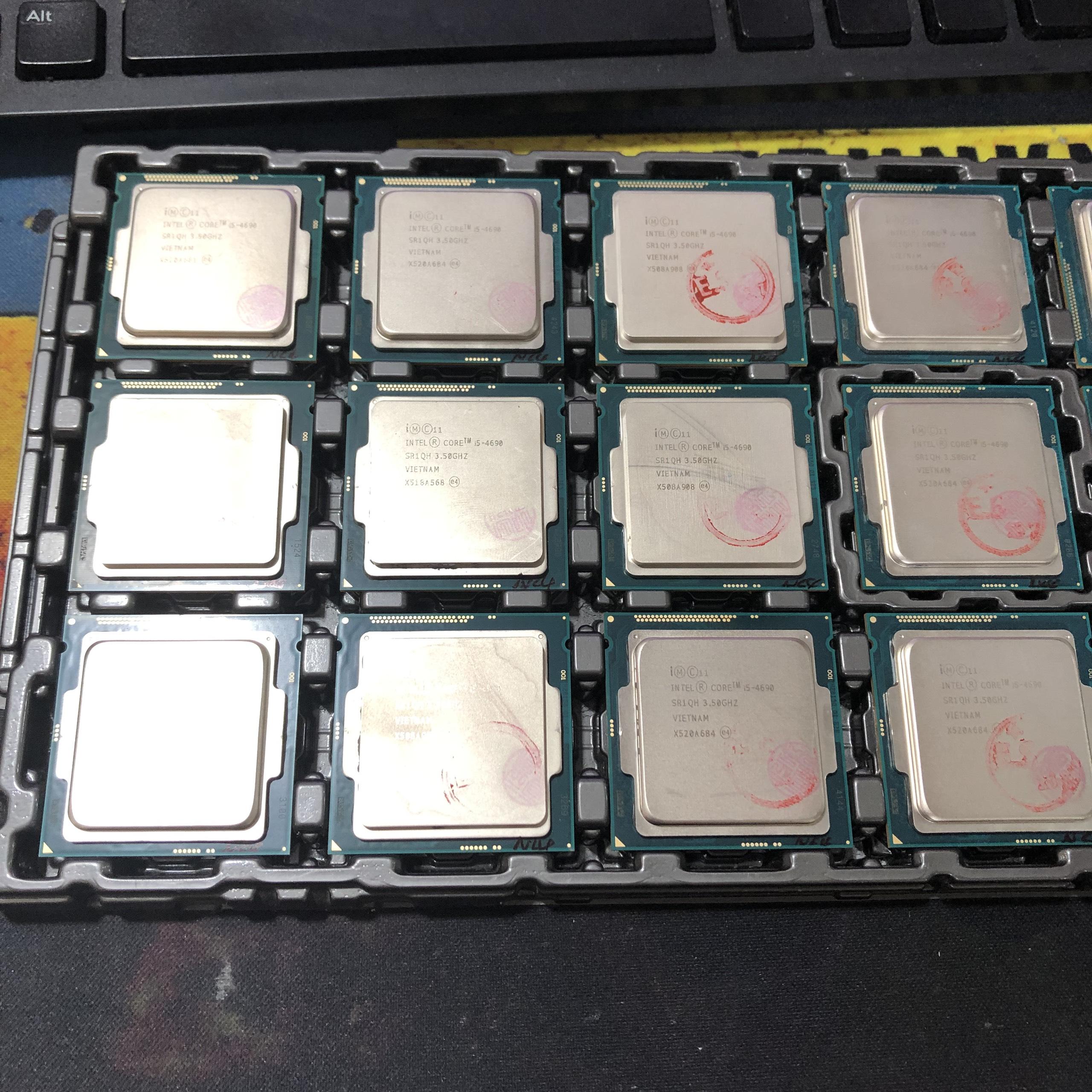 CPU máy tính, cpu core i5 4690, bộ xử lý Intel® Core™ i5-4690 6M bộ nhớ đệm, tối đa 3,90...