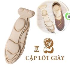 02 cặp lót giày giảm size chống trầy gót chân chống thốn gót, giúp không bị tuột gót khi mang giày cao gót giày búp bê, lót giày mút êm chân bảo vệ gót bàn chân, lót giày mang giày cao gót cực êm chân – Loại nguyên bàn chân – PK11