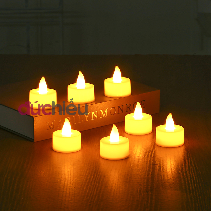 Đèn LED xài pin hình ngọn nến, nến điện tử mini – Đức Hiếu Shop