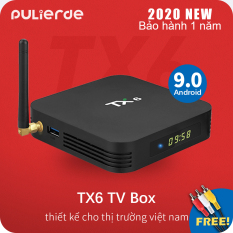 [Hot Sale][Sản phẩm mới] Hộp TV thông minh TX6 Allwinner H6 hdh android 9.0 cấu hình 4GB RAM 32GB ROM Quad Core độ phân giải 6K, kết nối Wifi không dây – INTL