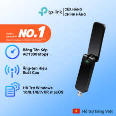 Bộ Chuyển Đổi USB Wifi TP-Link Archer T4U Băng Tần Kép AC1300 – Hãng phân phối chính thức