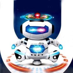 Đồ chơi robot tự nhảy và phát nhạc 360 độ