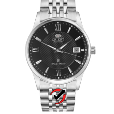 Đồng Hồ Cơ Nam Orient Classic Mặt Đen Vỏ Dây Thép Không Gỉ Máy Cơ Japan Automatic ORCS02DE – Bảo hành 12 tháng