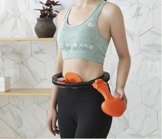 Vòng lắc eo thông minh giảm mỡ bụng ,Vòng lắc giảm eo có đồng hồ đo số vòng