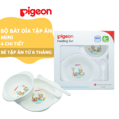 Bộ tập ăn mini Pigeon