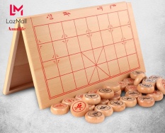 Bộ Cờ Tướng Gỗ Sồi Cao Cấp Chính Hãng Amalife – Bàn Cờ Tướng Gỗ 40 x 35cm