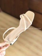 [SenXanh] Sandal quai dây chéo gót mạ chống xước – 2P – Form nhỏ 1 size