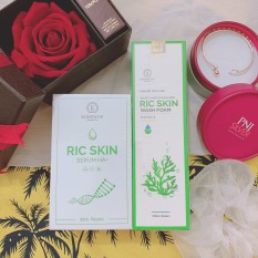 Combo làm sạch mụn, thâm nám, dưỡng da Ric Skin