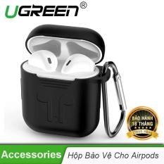 Hộp Bảo Vệ Silicone Cho Airpods Ugreen 50867 – màu đen – Hãng phân phối chính thức