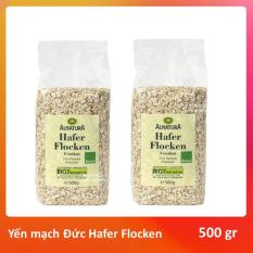 Yến mạch Hafer Flocken cán vỡ Bio Alantura Đức 500 g