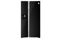 [Giao tại HCM] Tủ lạnh Hitachi Inverter 573 lít R-SX800GPGV0(GBK) – Bình chứa nước với bộ lọc – Làm đá tự động – Lấy nước và đá bên ngoài