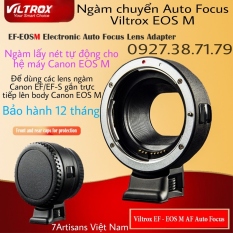 △☢ (CÓ SẴN) Ngàm chuyển AF Auto Focus Viltrox EF-EOS M Cho Canon EOS M – Hàng New 100 – Chính Hãng – Bảo Hành 12 Tháng