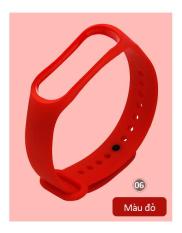 Dây đeo thay thế silicone cho miband 3, 4 có nhiều màu sắc lựa chọn theo phong cách riêng của bạn M3M4 STRAP