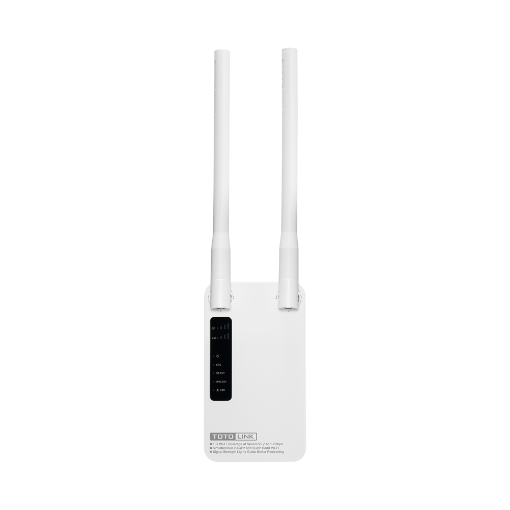 TOTOLINK EX1200M Mở rộng sóng Wi-Fi băng tần kép AC1200 bảo hành chính hãng 24 tháng