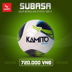Quả bóng đá Kamito Subasa số 5 bóng chính hãng chơi sân cỏ nhân tạo