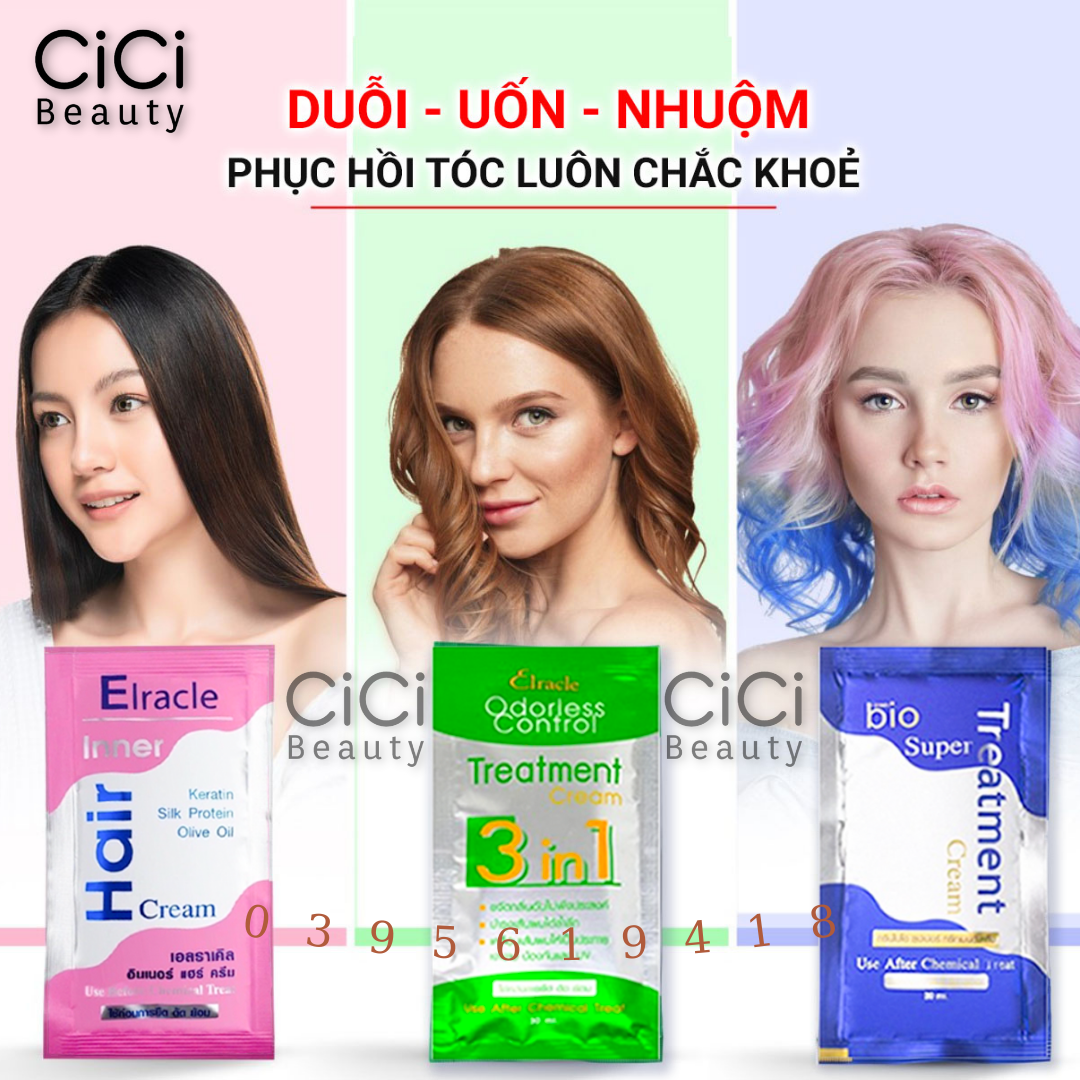 Ủ Tóc Bio Super Treatment Cream Thái Lan 30ml – Ủ tóc giúp phục hồi tóc và giúp tóc trở nên siêu mượt, siêu thơm