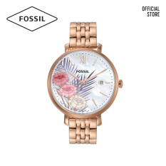 [Chỉ 6.6 – Voucher 200k] Đồng hồ nữ Fossil JACQUELINE dây thép không gỉ ES5275 – màu vàng hồng