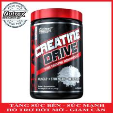 Creatine Drive của Nutrex hỗ trợ Tăng Sức Bền, Sức Mạnh đốt mỡ giảm cân 60 lần dùng – Phân phối chính thức