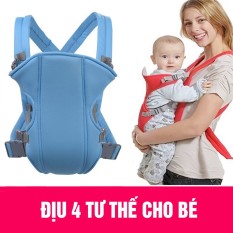 Địu em bé 4 tư thế Baby Carrier thoáng mát; phù hợp với mọi thời tiết