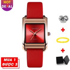 Đồng Hồ Nữ Mặt Vuông Sành Điệu Chống Nước Cao Cấp SKMEI BW058-Boss Watches