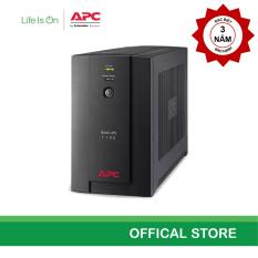 [Khuyến mãi – Miễn phí bảo hành năm thứ 3]Bộ lưu điện APC: Back-UPS 1100VA, 230V, AVR, Universal and IEC Sockets – BX1100LI-MS