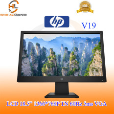 Màn hình HP V19 19inch (18.5″ HD 60Hz, VGA) – Hàng chính hãng