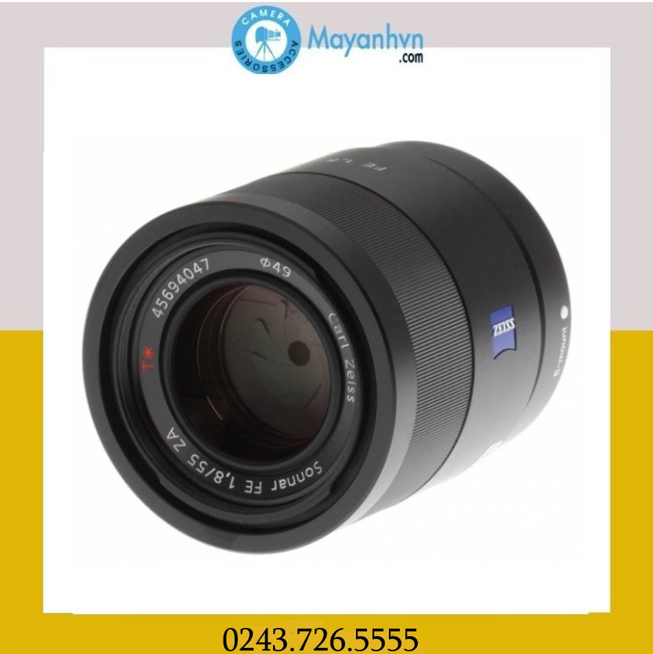 [Trả góp 0%]Ống kính Sony Carl Zeiss FE 55mm F/1.8 ZA (Hàng chính hãng)