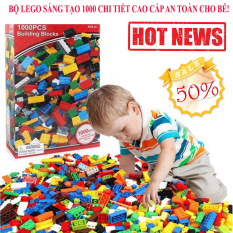 Do Choi Tre Em, Đồ Chơi Lego, Đồ Chơi Xếp Hình, BỘ LEGO SÁNG TẠO 1000 CHI TIẾT, chất liệu nhựa ABS cao cấp, an toàn cho bé phát triển toàn diện, Bh 1 đổi 1.