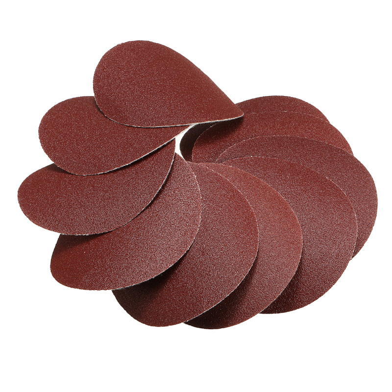 10x 75mm 3inch Sanding Discs Sandpaper 120 Grit - intl