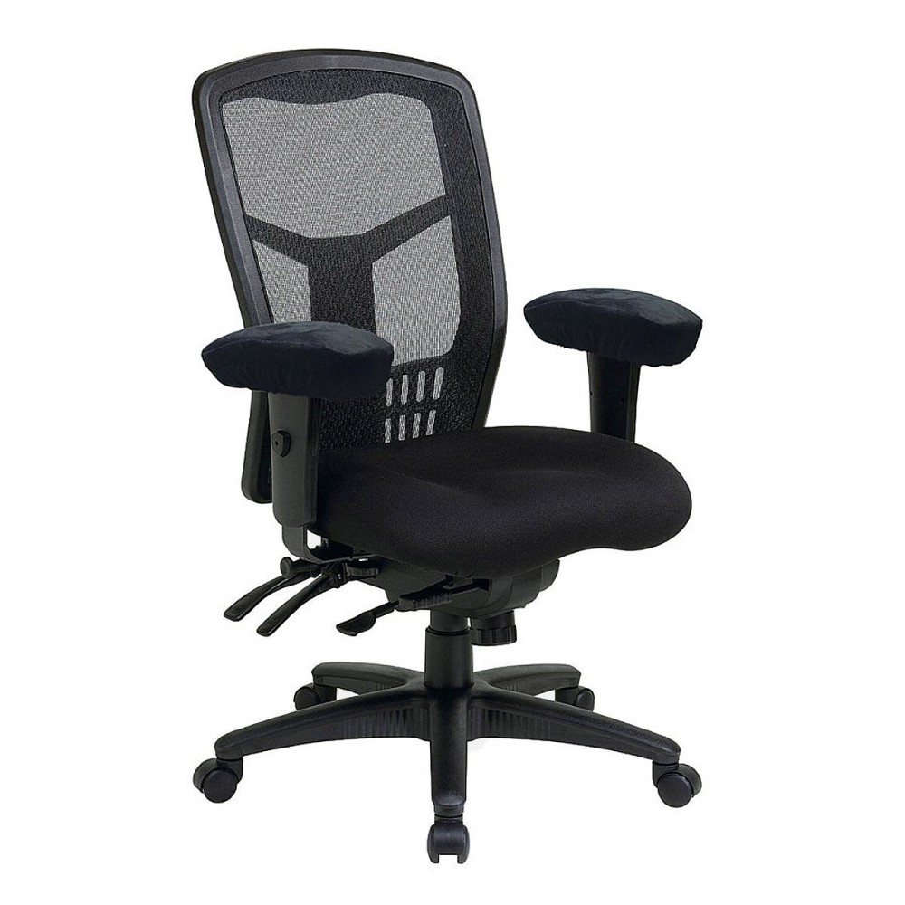 2 PCS Memory Foam Armrest Cushion Pads Elbow Arm Rest Cover Chair Mats Blue - intl