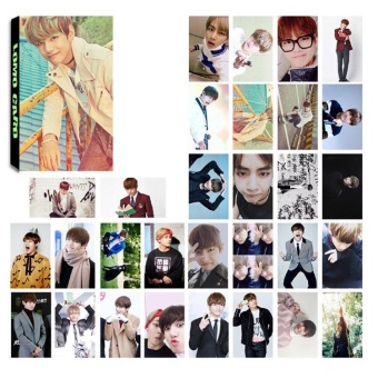 30pcs Set KPOP Personal LOMO Cards BTS BANGTAN BOYS Photo Picture Poster H02 V - intl