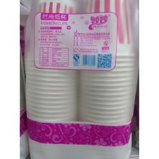 50 Cốc giấy dùng 1 lần thương hiệu Miao Miao, dung tích 180ml/cốc