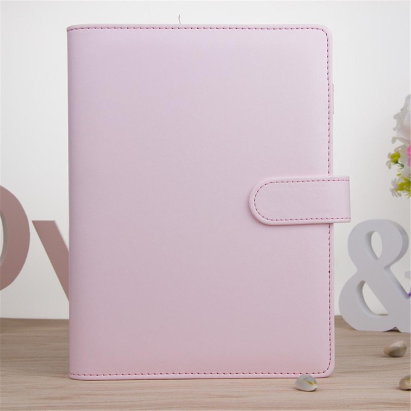 Mua A5 Classic Weekly Monthly Planner Diary Loose-Leaf-Ring-Binder Notebook Cover # Pink