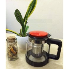 Bình pha trà có lưới lọc dung tích 1.8L + Tặng đầu lọc nước