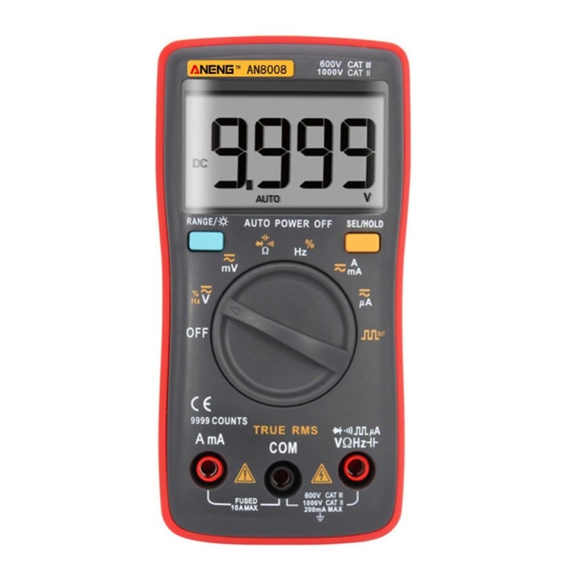 Bảng giá AN8008 True-RMS Digital Multimeter 9999 Counts Square Wave Voltage
Ammeter - intl