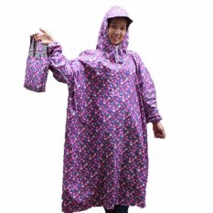 Áo mưa bít vải siêu nhẹ hoa chống thấm ( Màu hoa ngẫu nhiên )