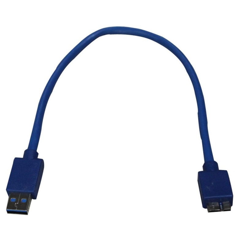 Bảng giá Mua aortop High Speed USB 3.0 Type A Male to Micro B Male Cable
(Blue,30cm) - intl