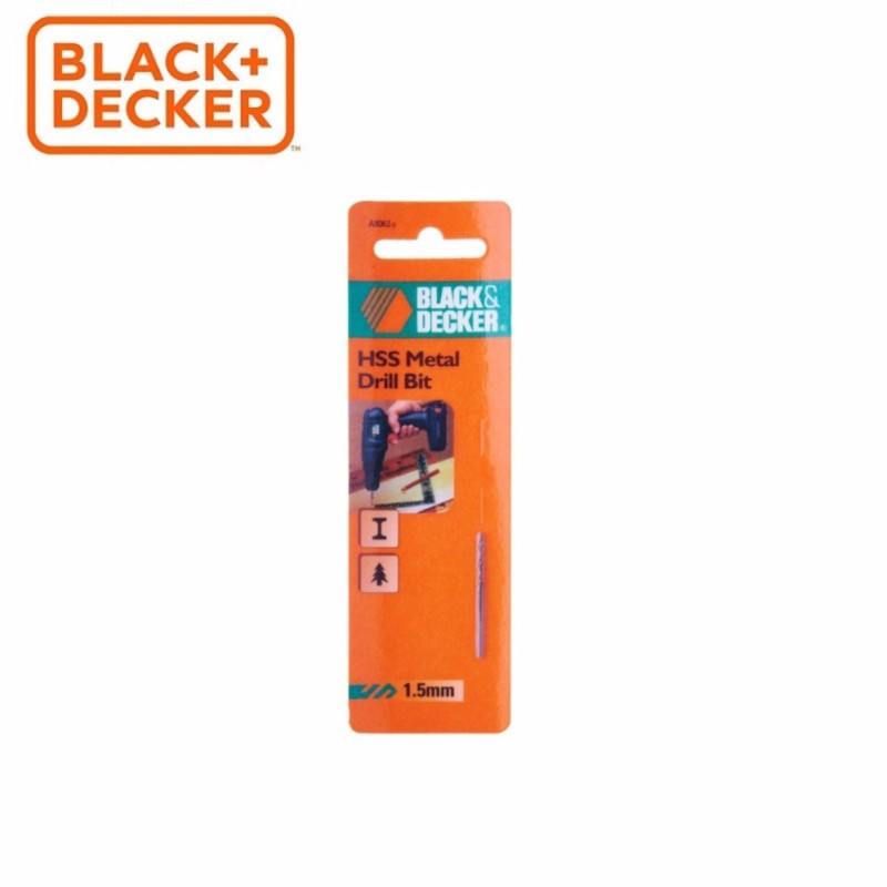 BLACK+DECKER - A8062 Mũi khoan sắt HSS 1.5mm
