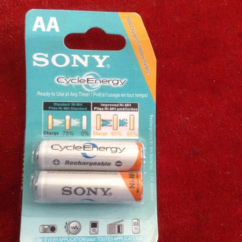 Bảng giá Bộ 1 vỉ 2 viên Pin sạc AA 4600mAh