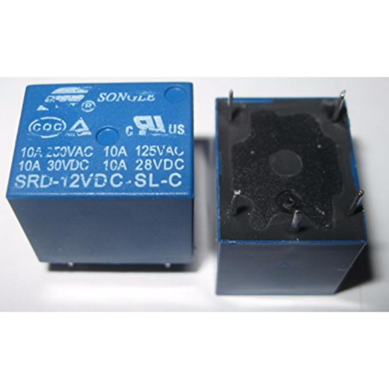 Bảng giá Bộ 2 Chiếc Relay 12V Songle SRD 5Chân 10A
