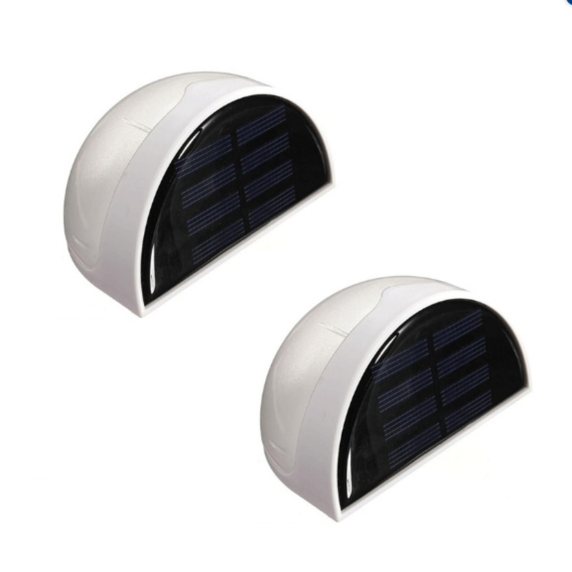 Bộ 2 đèn led năng lượng mặt trời bật tắt tự động