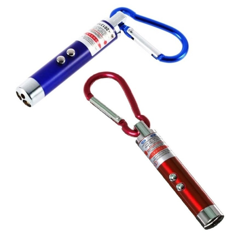 Bảng giá Mua Bộ 2 đèn pin móc khoá thông minh soi tiền giả (Xanh+đỏ)