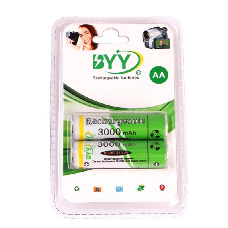 Bảng giá Mua Bộ 2 Pin sạc AA - Byy