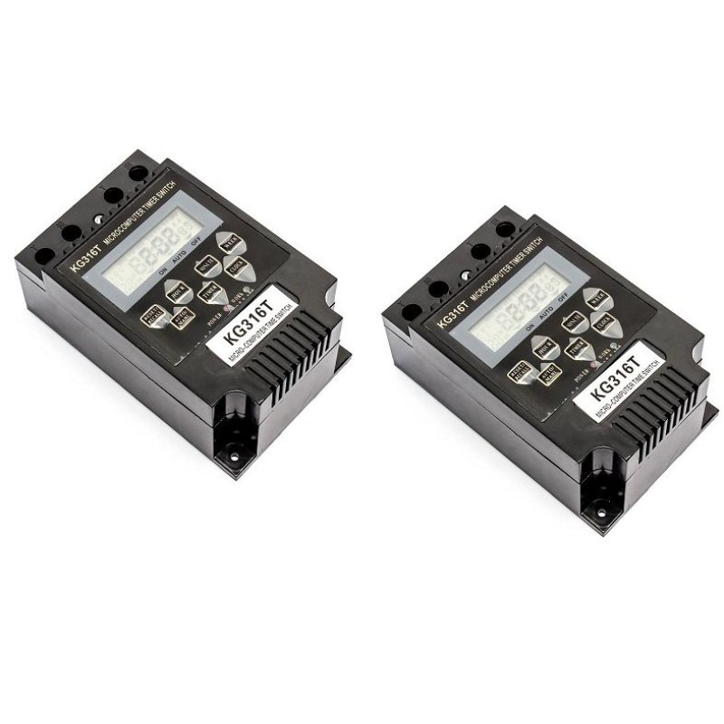 Bảng giá Mua Bộ 2 thiết bị hẹn giờ tắt mở tự động Smart Sensor KG316T (Đen)