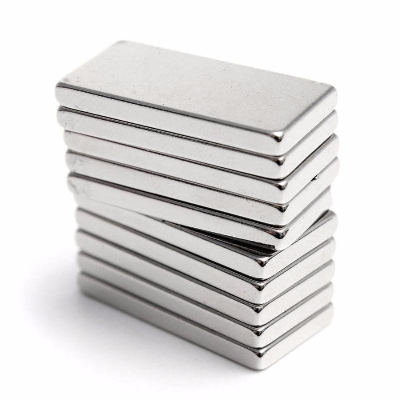 Bảng giá Mua Bộ 2 Viên Nam Châm Đất Hiếm 20x10x2mm ( Từ Tính Hút Cực Mạnh )