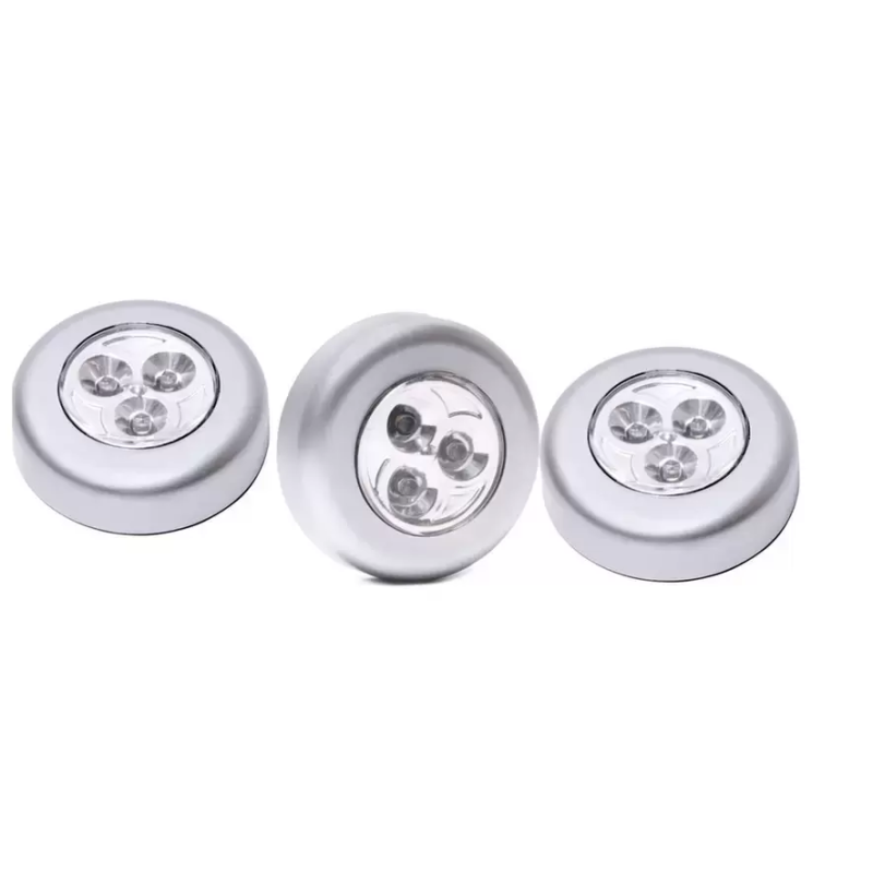 Bảng giá Bộ 3 đèn led dán tường loại 3 bóng siêu sáng