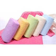 Cập Nhật Giá Bộ 3 khăn tắm, khăn mặt, khăn lau tóc cao cấp loại in chìm (vàng nhạt) – (BQ271-VANGNHAT)