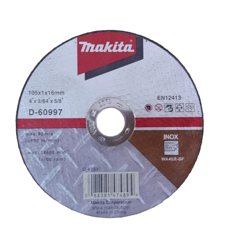 Bộ 5 đá cắt kim loại Makita D-60997